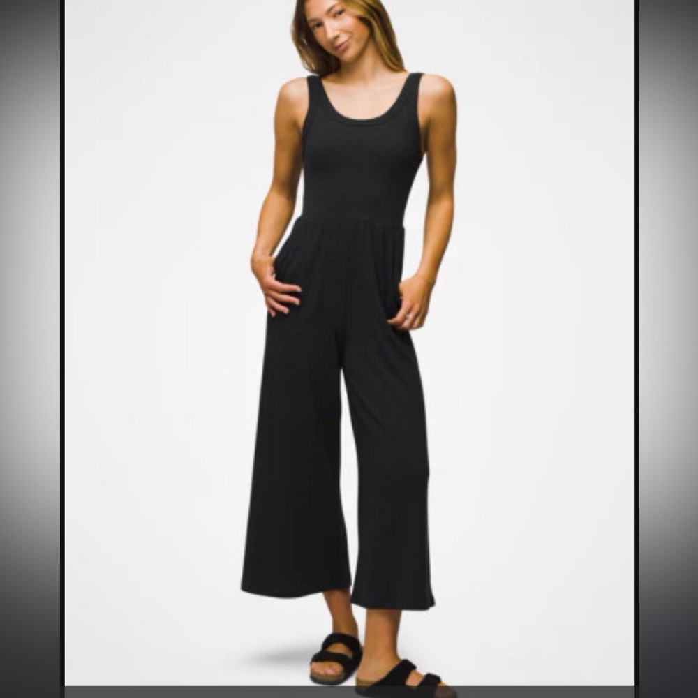 Prana Women's Cozy up Bayjour Jumpsuit, Heather grey